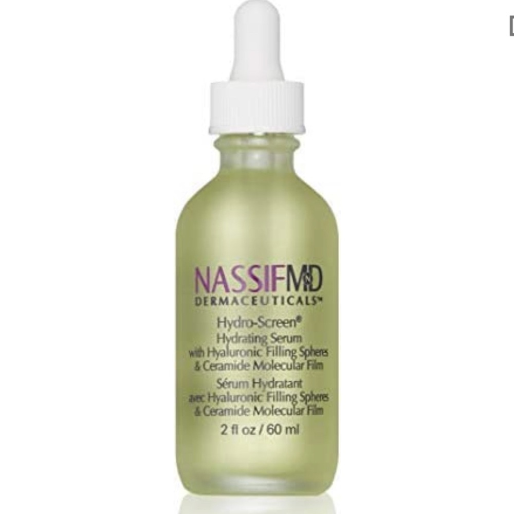 NassifMD Dermaceuticals Hydro-screen Hydrating Serim 2oz bottle. Sealed in box.